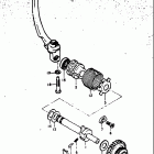 RV125 1973-1977 Кик стартер