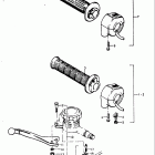 GT250 1973-1977 Right handle switch