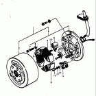 TS100 1973-1977 Flywheel magneto (made by nippon denso)