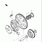 GS400,-X 1977 Starter clutch (gs400b)