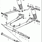 GT550 1973-1977 Маятник задний
