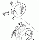 GT380 1973-1977 Headlamp (gt380k)