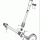 GT750 1973-1977 Water pump drive shaft