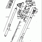 TS75 1975-1977 Передняя вилка