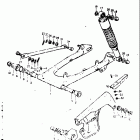 TS125 1973-1977 Маятник задний
