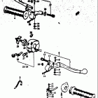 RV125 1973-1977 Рулевые переключатели