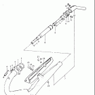 TC125 1973-1977 Глушитель