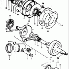 TS75 1975-1977 Piston - crankshaft