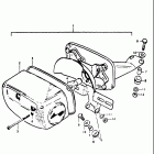 GT500 1976-1977 Rear combination lamp (gt500b)