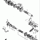 GT185 1973-1977 Трансмиссия