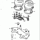 TS400 1973-1977 Speedometer - tachometer (a