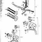 TS400 1973-1977 Lh handle switch