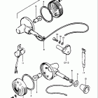 GT250 1973-1977 Turn signal lamp (gt250a