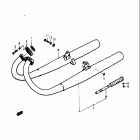 GT185 1973-1977 Глушитель