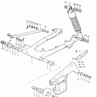 TC125 1973-1977 Маятник задний