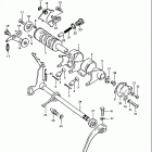 TC185 1974-1977 Механизм  переключения передач