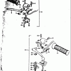 RV90 1973-1977 Grip - handle switch (rv90k