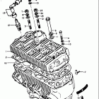 GT750 1973-1977 Цилиндр