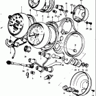 GT750 1973-1977 Combination meter (gt7ok)