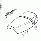 TS400 1973-1977 Сидение