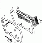 GT750 1973-1977 Кожух радиатора
