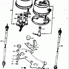 RV125 1973-1977 Speedometer - tachometer (rv125k