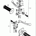 TM75 1974-1976 Grip - handle switch
