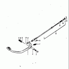 TS250 1973-1976 Задний тормоз
