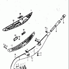 TS185 1973-1976 Глушитель