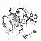 TS185 1973-1976 Headlamp (ts185k)