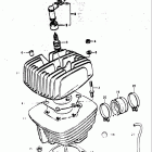 TS185 1973-1976 Cylinder (ts185a)
