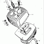TM125 1973-1975 Цилиндр