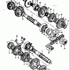 TM400 1971-1975 Трансмиссия