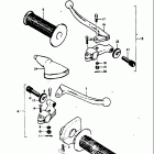 TM125 1973-1975 Рулевые переключатели