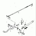 TM125 1973-1975 Prop stand - brake pedal