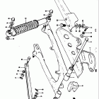 TS50 1971-1974 Маятник задний