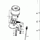 TS50 1971-1974 Спидометр