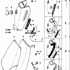 TS50 1971-1974 Fuel tank - seat