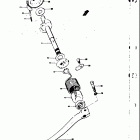 TS50 1971-1974 Кик стартер