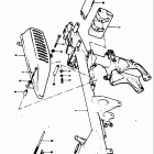 MT50 1973 Frame - frame lh cover