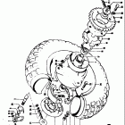 MT50 1973 Заднее колесо