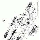 MT50 1973 Передняя вилка