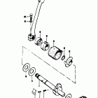 MT50 1973 Кик стартер