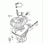 TS250 1971-1972 Цилиндр