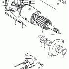 GT550 1972 Starting motor (made by nippon denso)