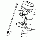 RV90 1972 Спидометр