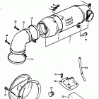 RV90 1972 Воздухозаборник