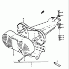 GT550 1972 Задний фонарь