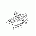 GT380 1972 Сидение