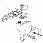 RV90 1972 Топливный бак